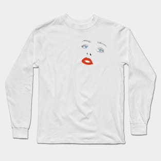 Who Is She (pocket) Long Sleeve T-Shirt